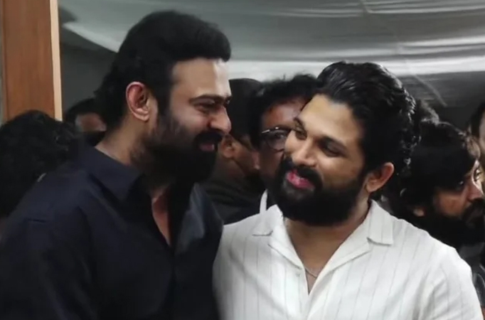 Allu Arjun and Prabhas