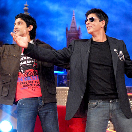 Shah Rukh Khan and Farhan Akhtar