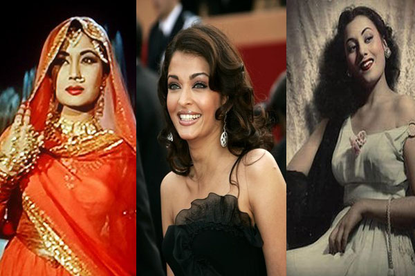  Meena Kumari,Aishwarya Rai and Madhubala