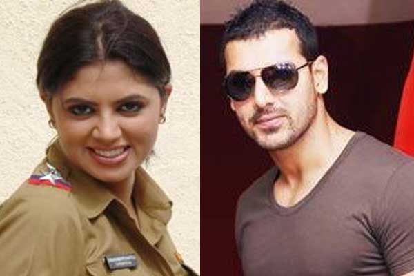 Kavita Kaushik and John Abraham