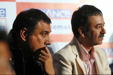 Rajkumar Hirani and  Boman Irani