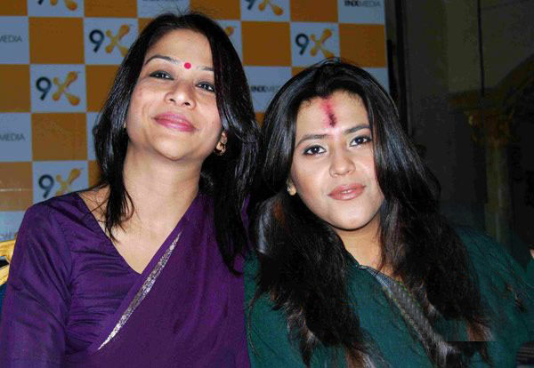 Ekta Kapoor and Indrani Mukherjea