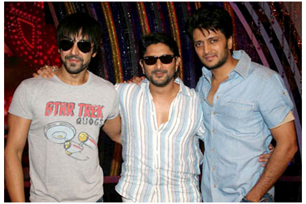 Ashish Chowdhary, Arshad Warsi and Riteish Deshmukh