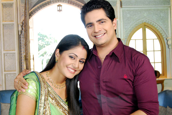 Hina Khan and Karan Mehra