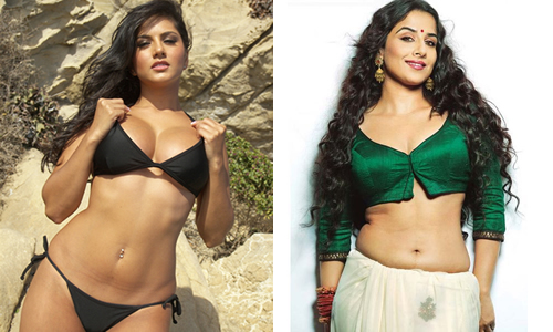 Sunny Leone and Vidya Balan