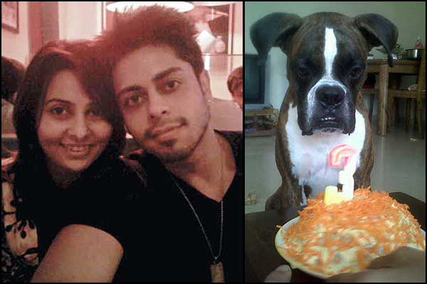 Jas Karan Singh and his wife Ashwini