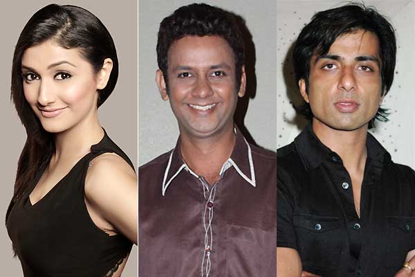 Ragini Khanna, Rehman Khan and Sonu Sood