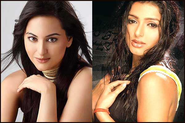 Sonakshi Sinha and Bhumika Chawla