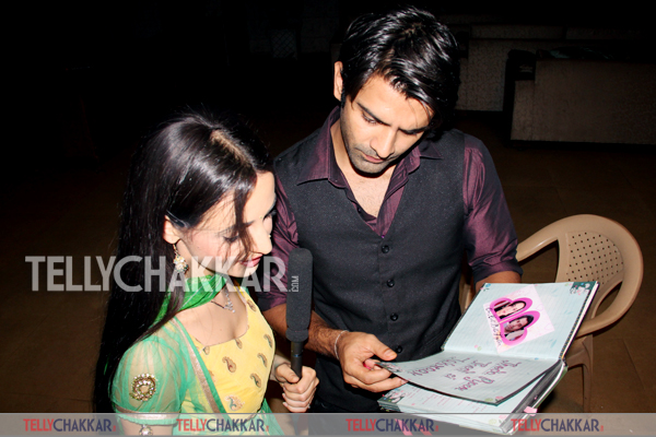 Barun Sobti and Sanaya Irani