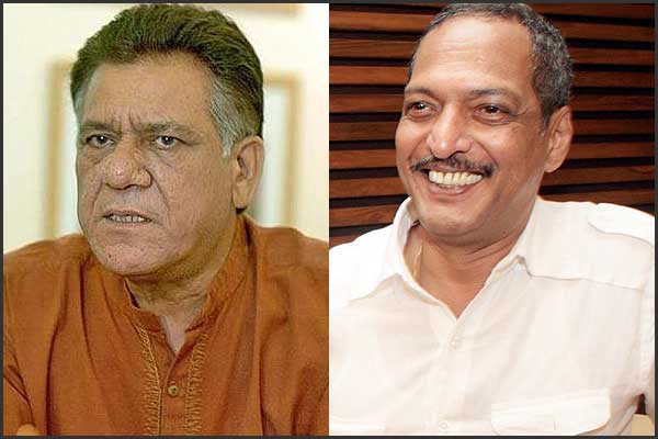 Om Puri and Nana Patekar