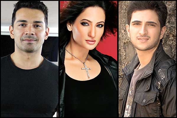 Abhinav Shukla, Rakshanda Khan and Nivin Ramani