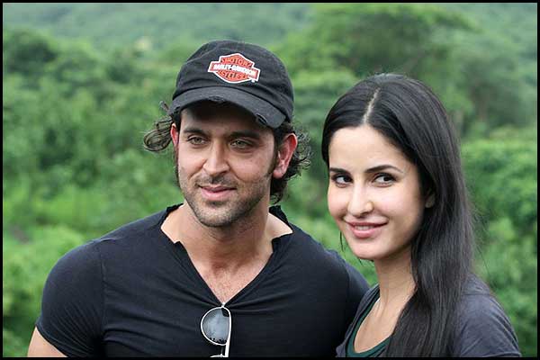 Hrithik Roshan and Katrina Kaif