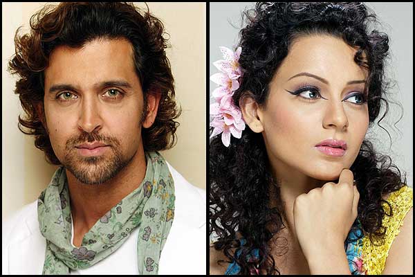 Hrithik Roshan and Kangna Ranaut