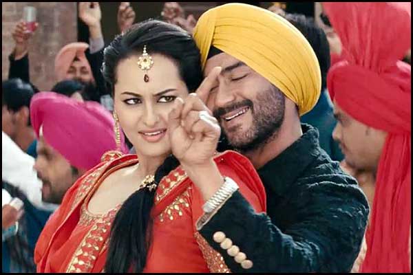 Ajay Devgn and Sonakshi Sinha