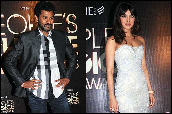 Prabhu Deva and Priyanka Chopra