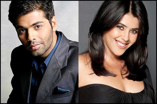 Karan Johar and Ekta Kapoor