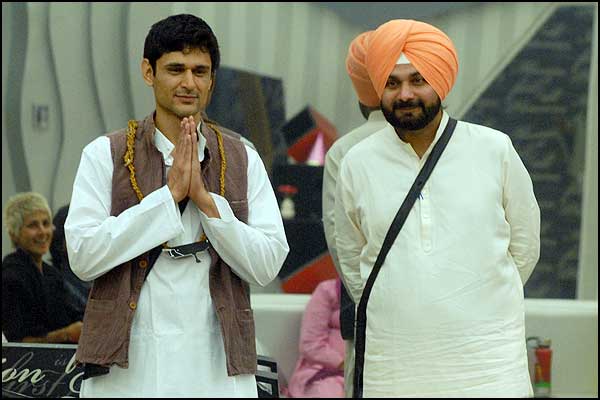 Niketan and Navjot Singh Sidhu