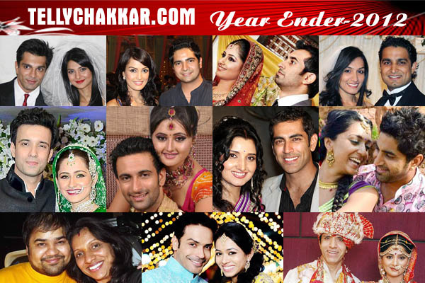 TV stars who tied the knot in 2012