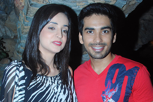 Sanaya Irani and Mohit Sehgal