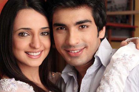 Mohit Sehgal and Sanaya Irani