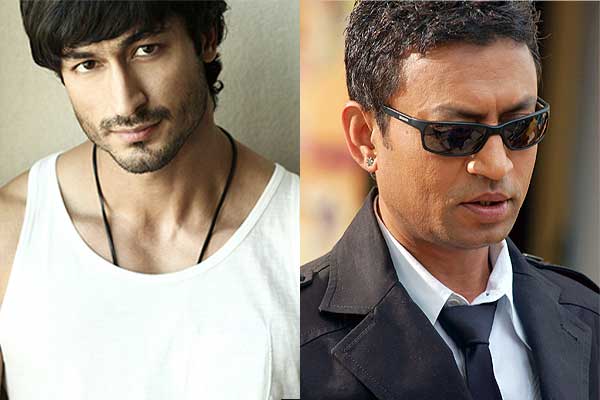 Vidyut Jamwal and Irrfan Khan