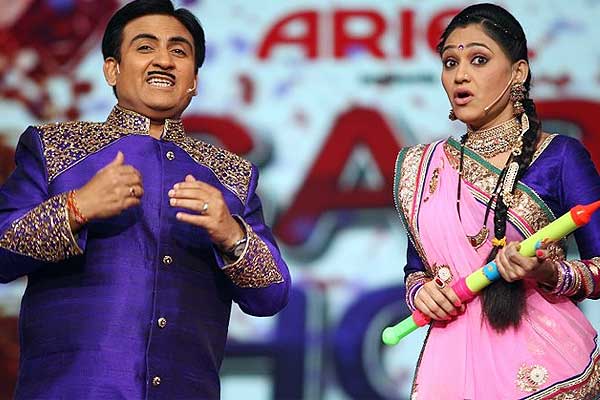 Dilip Joshi and Disha Vakani