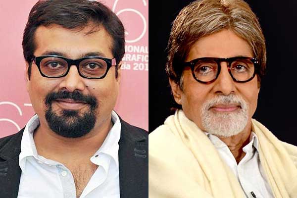 Anurag Kashyap and Amitabh Bachchan 