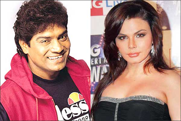 Johny Lever and Rakhi Sawant