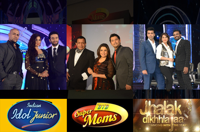 Indian Idol Junior, DID Super Moms, Jhalak Dikhhla Jaa 6