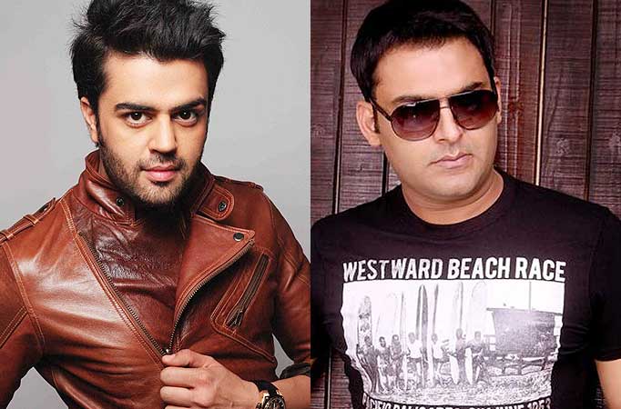 Manish Paul and Kapil Sharma