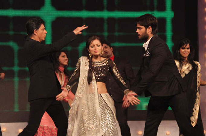 Shah Rukh Khan, Drashti Dhami and Vivian Dsena