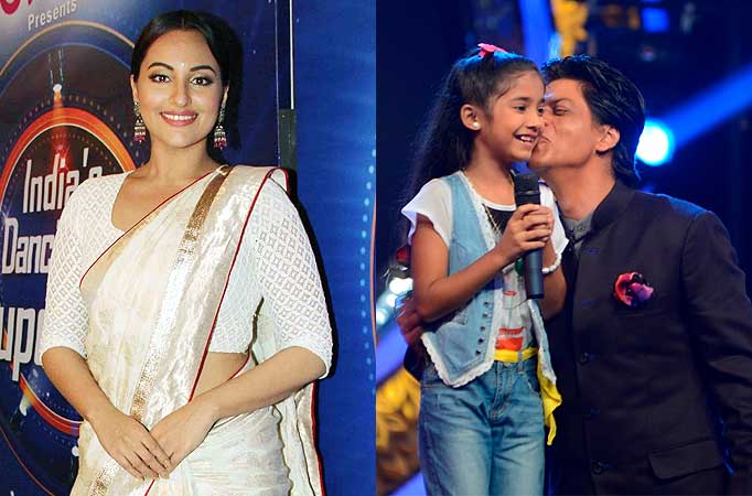 Sonakshi Sinha and Shah Rukh khan