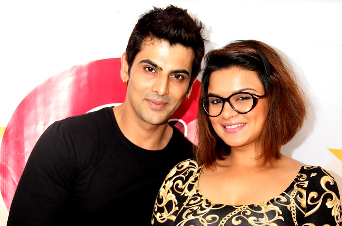 Aashka Goradia and Rohit Bakshi