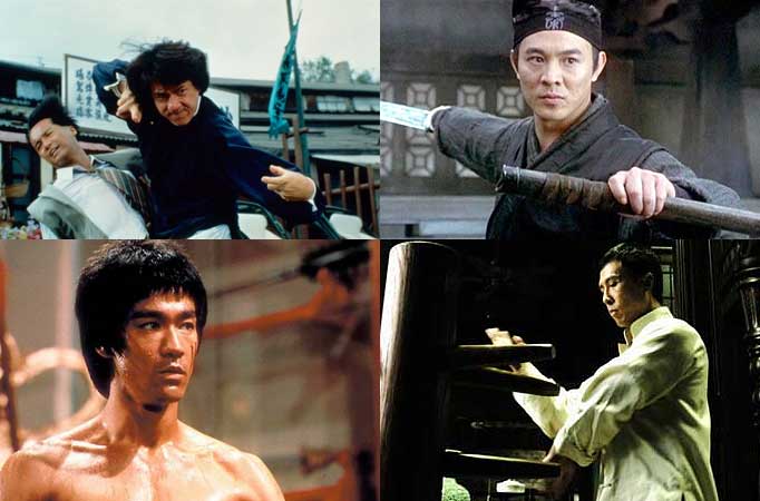 Bruce Lee, Jackie Chan, Jet Li or Donnie Yen