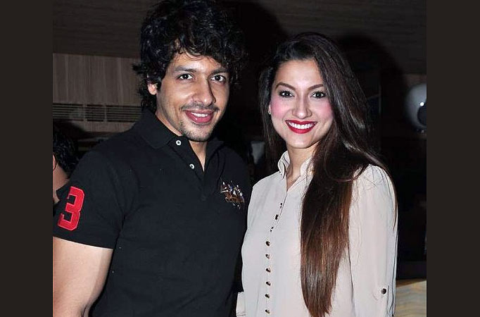 Nihar Pandya with Gauahar Khan