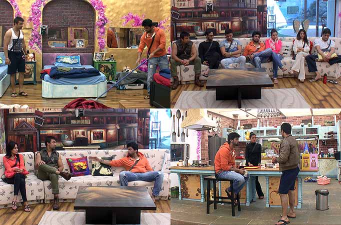 Ajaz and Kushal dig grave for other housemates in Bigg Boss 7