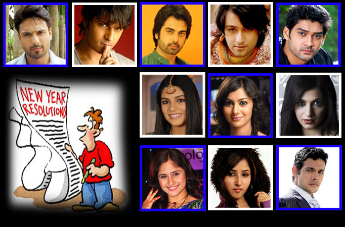 TV actors and their New Year