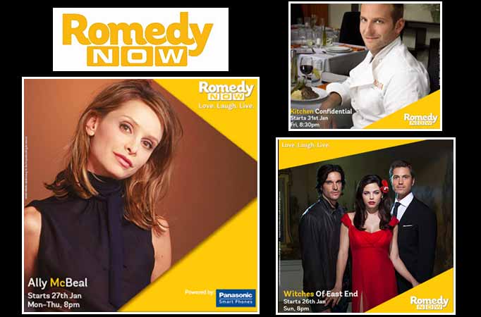 Romedy NOW to launch three new TV shows 