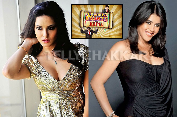 Sunny Leone and Ekta Kapoor