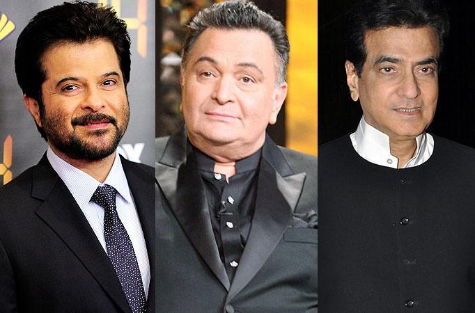 Anil Kapoor, Rishi Kapoor, Jeetendra 