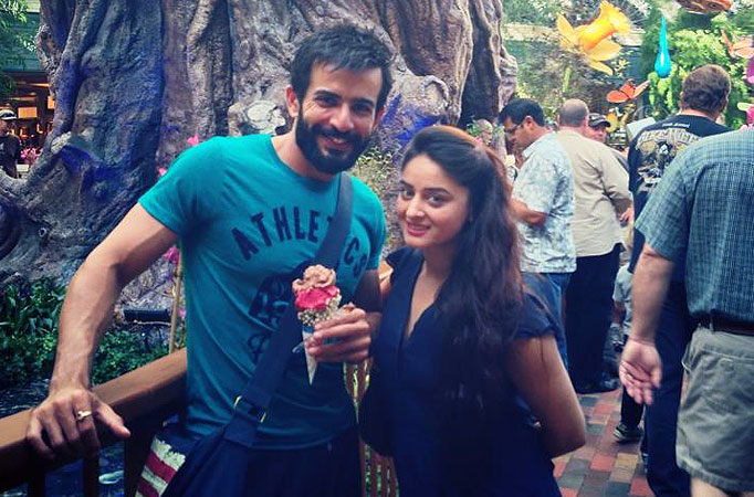 Jay Bhanushali and Mahhi Vij