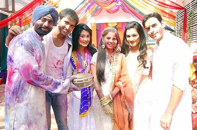 Holi celebrations in Zee TV's Aur Pyaar Ho Gaya