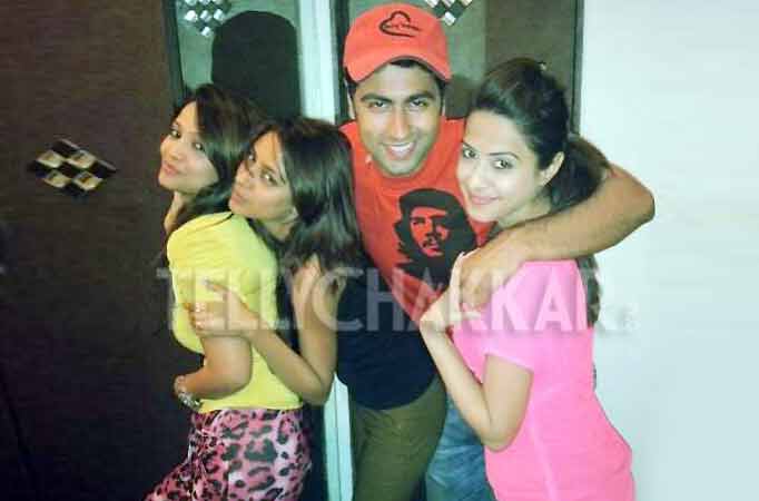 Dimple Jhangiani, Pratyusha Banerjee, Ankit Gera and Adaa Khan