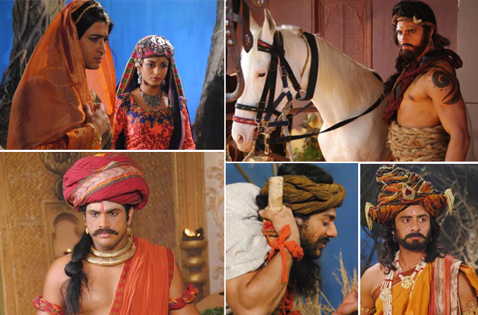 The Pandavas have a great time disguising themselves for the agyatvas sequence in Star Plus