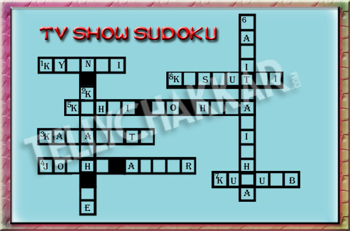 TV show Sudoku 