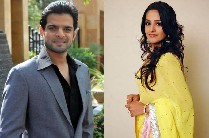 Karan Patel and Anita Hassananadani