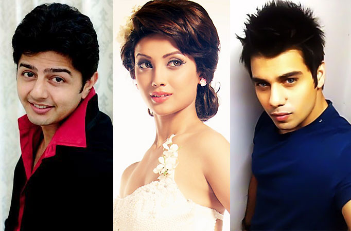 Alan Kapoor, Adaa Khan and Siddharth Shivpuri