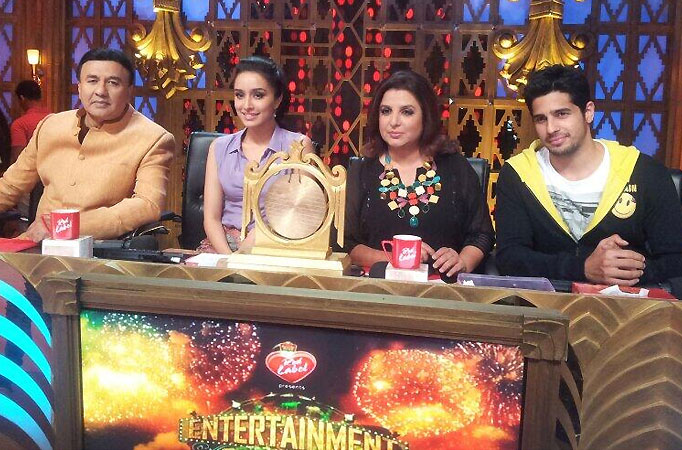 Sidharth and Shraddha on Sony TV