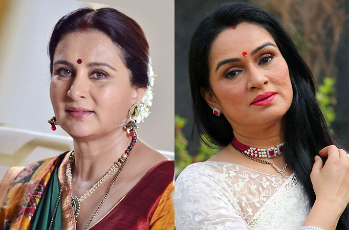 Poonam Dhillon and Padmini Kolhapure