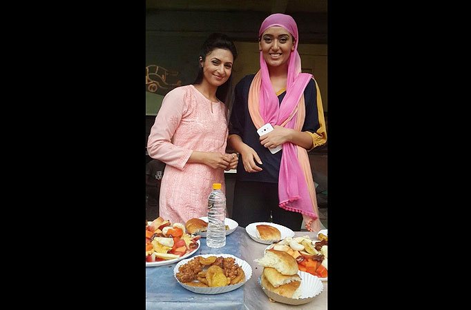 Divyanka Tripathi and Shireen Mirza